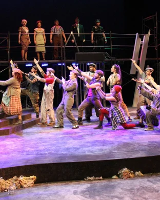 The Choir Of Man theatre performance